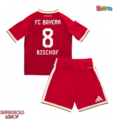 Bayern Munich Tom Bischof #8 Hjemmebanesæt Børn 2026-27 Kort ærmer (+ korte bukser)